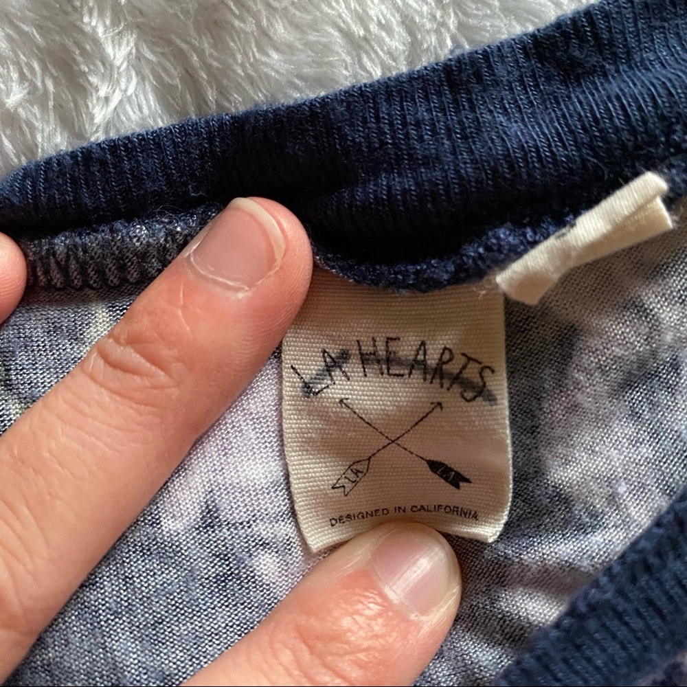 LA Hearts Floral Strappy Muscle Tank, Small - Picture 5 of 10